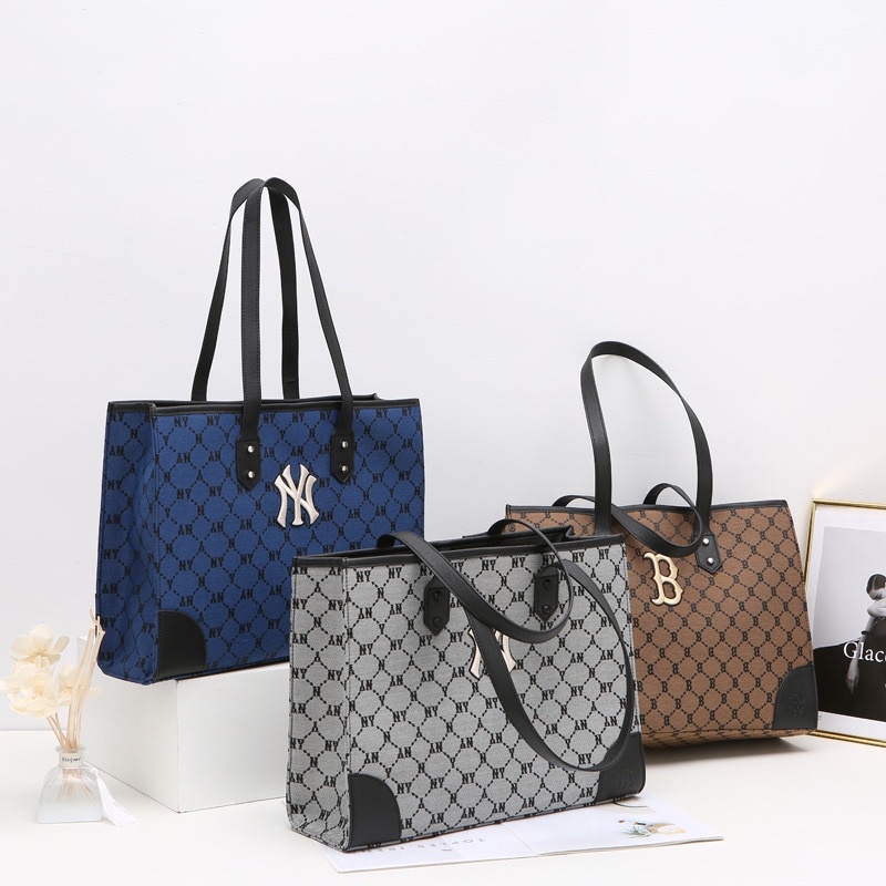 túi xách nữ TOTE M.L.B MONOGRAM sz 39cm hàng loại 1