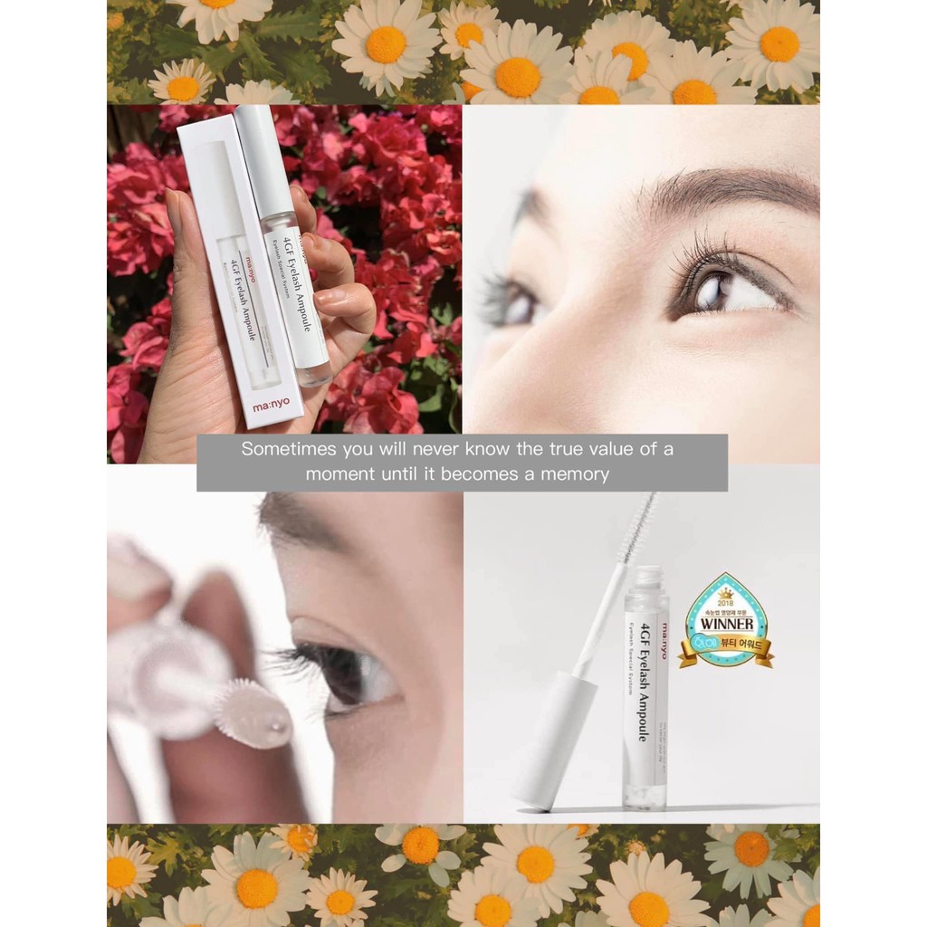 DƯỠNG MI MANYO 4GF EYELASH AMPOULE - 7082