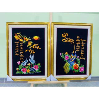 Tranh thêu sẵn 70*50/bức