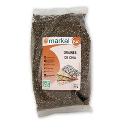 [Mã GROSALE2703 giảm 8% đơn 250K] Hạt Chia Hữu Cơ Pháp Markal 250 gr [ Hạt Chia Organic ]