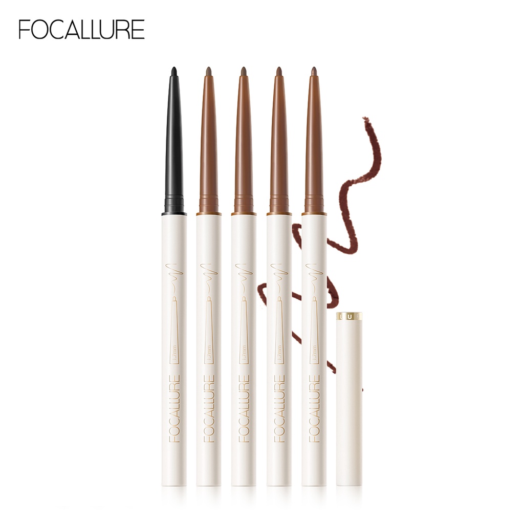 Bút Kẻ Mắt Focallure Đầu Mảnh 1.7mm Chống Nước Lâu Trôi 1g
