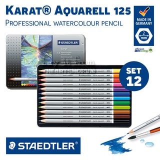 Chì màu nước chuyên nghiệp STAEDTLER Karat® Aquarell Watercolour - Set 12/24/36/48/60