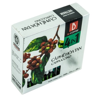 CÀ PHÊ HÒA TAN B&V 4 IN 1 CAPPUCINO