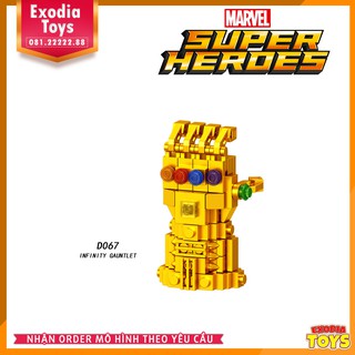 Mô hình Găng Tay Vô Cực 6 viên đá – Infinity Gauntlet Thanos – LELE D067