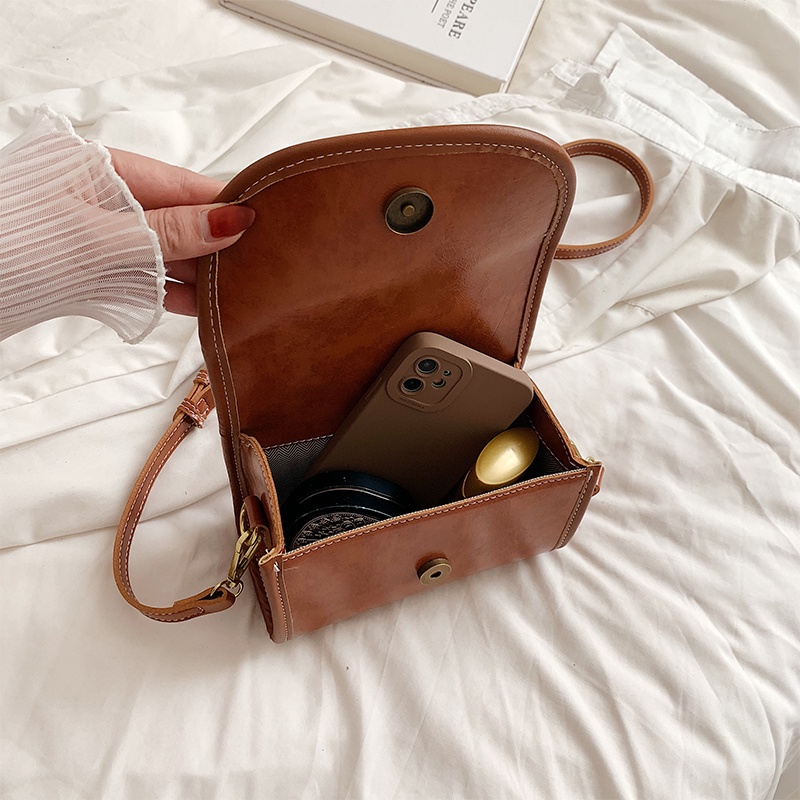 Túi Da Đeo Chéo Có Khóa Kéo Thời Trang Cho Nữ CK1099