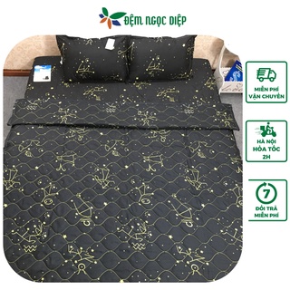 Set 4 Món Chăn Ga Gối Poly Cotton Mẫu Cung Hoàng Đạo