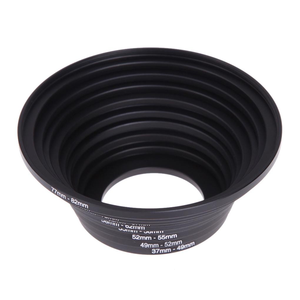Bộ 18 Vòng Nối Ống Kính Máy Ảnh 37-82mm Bằng Kim Loại