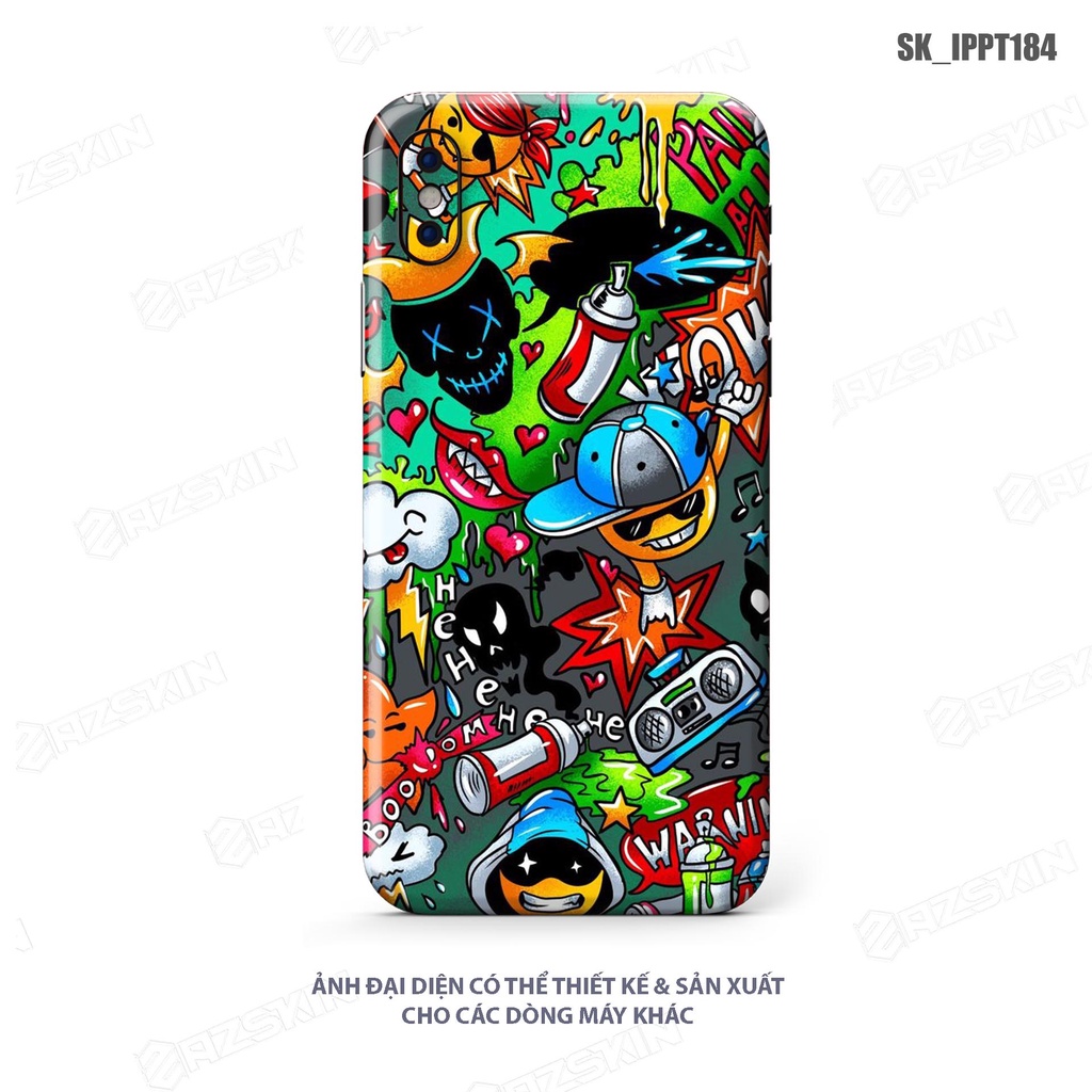 Miếng Dán Skin IPhone 7/14 Pro Max  In Hình Vui Nhộn |SK_IPPT184| Chất Liệu Chính Hãng, Bền Màu, Dán Full Lưng Viền