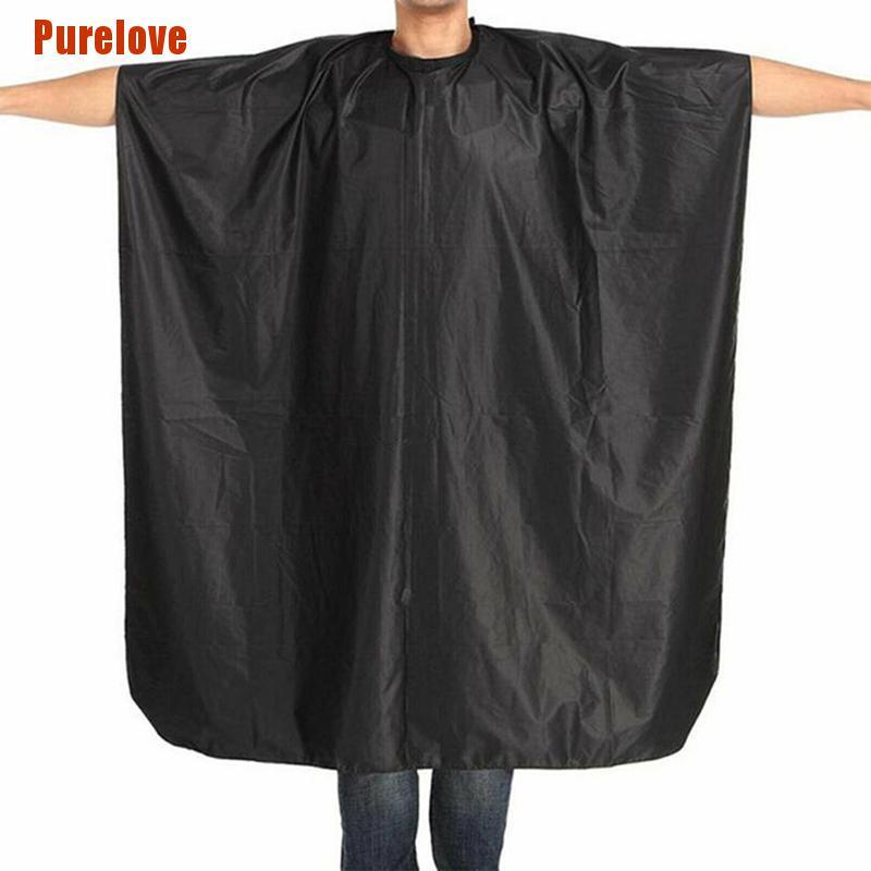 Áo Khoác Cắt Tóc Màu Đen Cá Tính Cho Nam Nữ