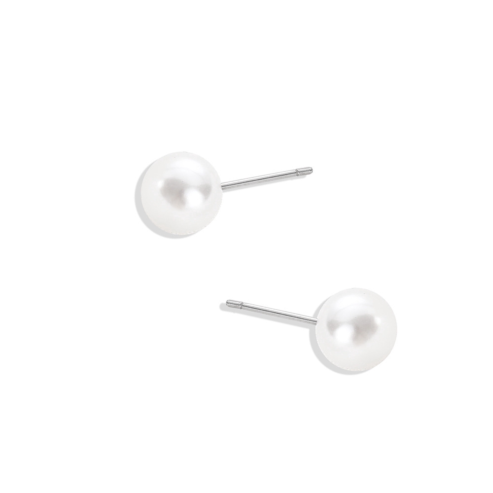 Khuyên tai đính ngọc trai phong cách Hàn Quốc sang trọng