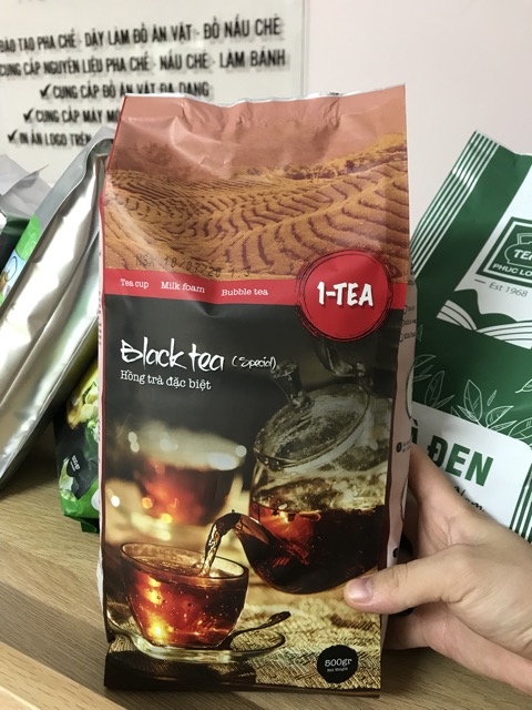 Hồng Trà Đặc Biệt 1-Tea / Trà Đen 1-Tea Túi 500g