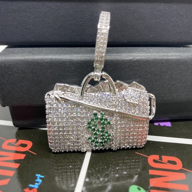 [TẶNG KÈM QUÀ-HÀNG CAO CẤP - TẶNG DÂY ĐEO] MẶT DÂY CHUYỀN NAM MONEY BAG by MAMA KING