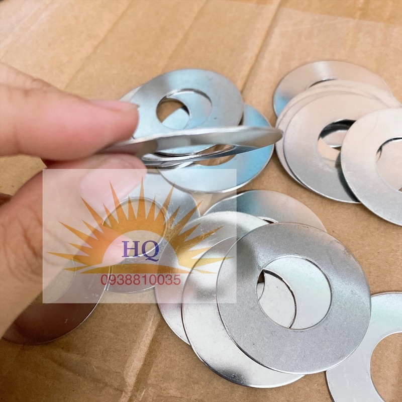 Long đền Inox - Vòng đệm vòi chén, vòi lavabo, vòi hồ phi 21