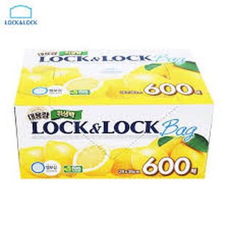 Hộp 600 túi nhựa pe đựng thực phẩm lock&lock lwp801 25*35