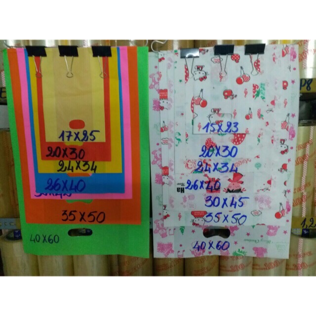 túi nilon mua 3 kg tặng 3 phiếu ship