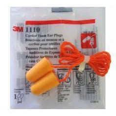 Nút tai bọt xốp có dây 3M 1110