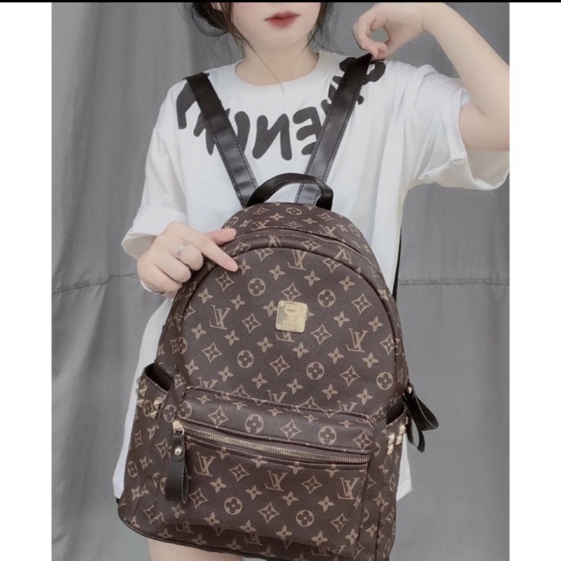 Balo to size 40 cm vừa đi vừa đi trơi Mã N 0580