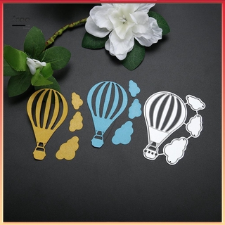 Khuôn Cắt Giấy Kim Loại Hình Khinh Khí Cầu Ngộ Nghĩnh