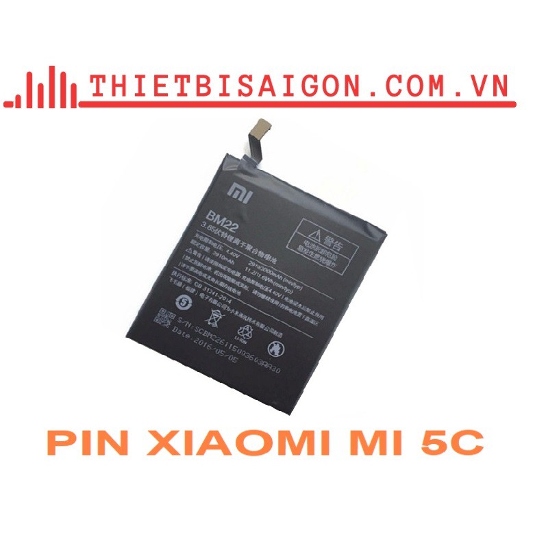 PIN XIAOMI MI 5C [ PIN XỊN ]