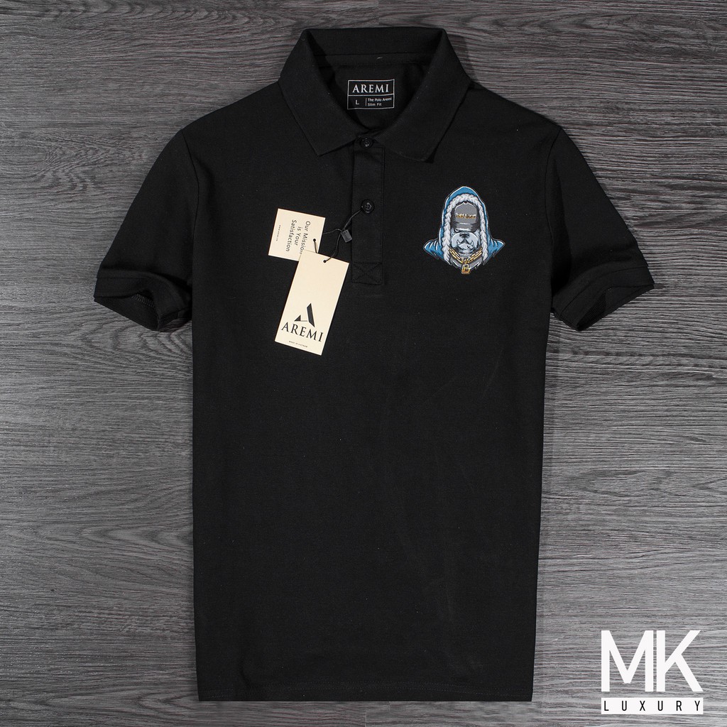 Áo thun POLO Aremi Rum MK - Luxury cổ bẻ trẻ trung, Năng Động - Màu mới cực sang trọng