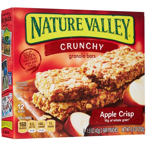 Bánh ngũ cốc ăn sáng Nature Valley Apple Crisp