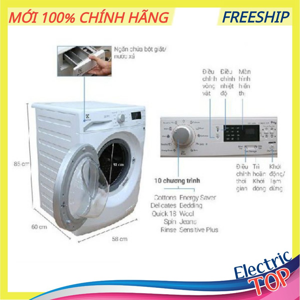 Máy Giặt Electrolux EWF9025BQWA