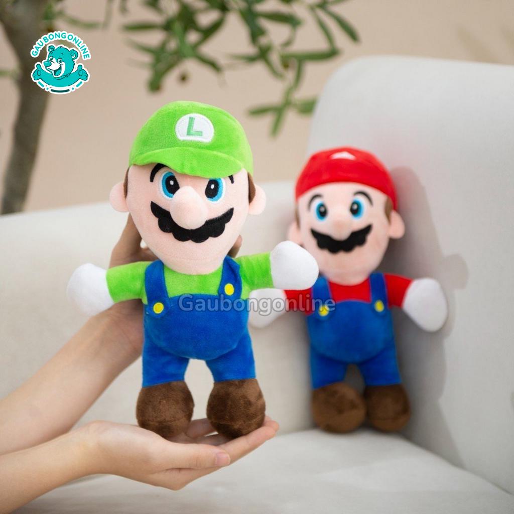 Gấu Bông Nhân Vật Hoạt Hình Super Mario Nhiều Màu Sắc, Gấu Bông Online Cao Cấp