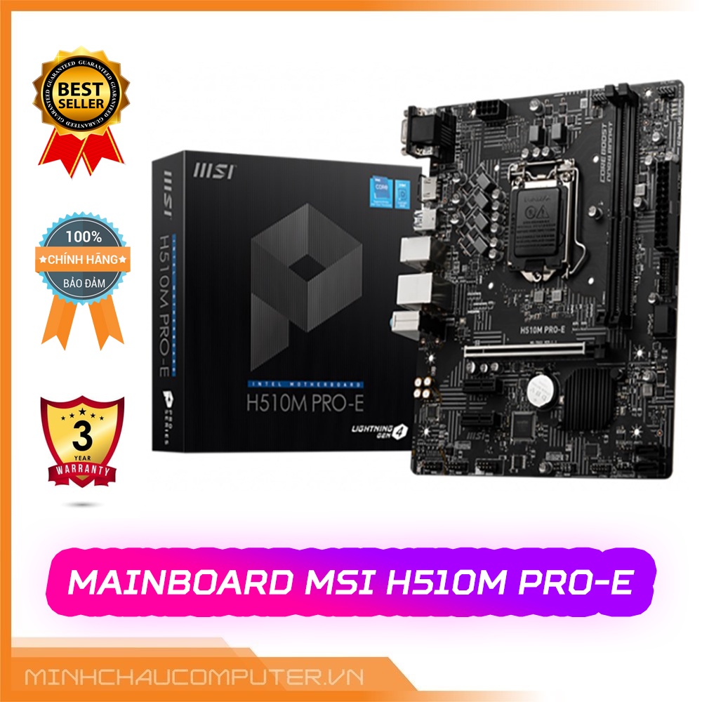 Mainboard MSI H510M PRO-B (Chipset Intel H510/ Socket LGA1200) - Hàng chính hãng