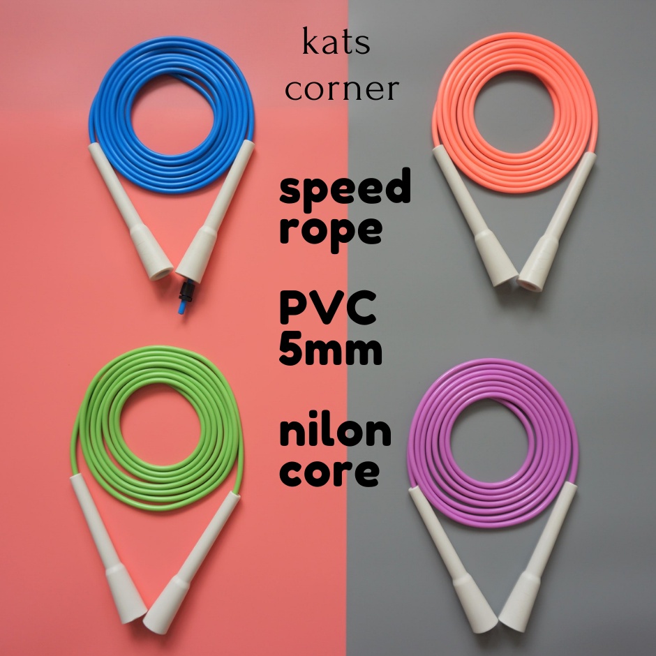 Dây nhảy thể thao tốc độ  - Speed rope - dây PVC 5mm