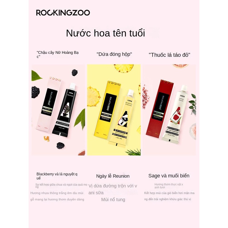 Rocking zoo Kem Dưỡng Ẩm Da TayThích Hợp Làm Quà Tặng Cho Mùa Thu Và Mùa Đông