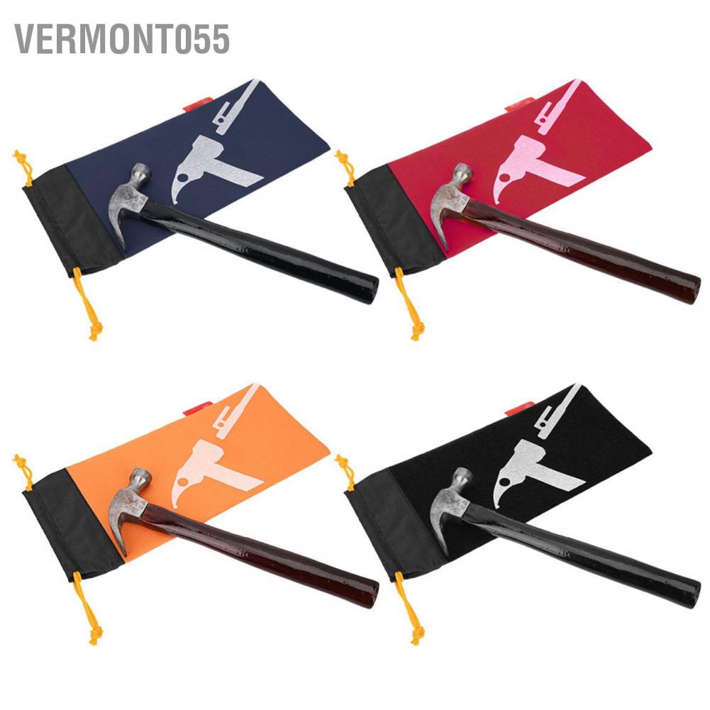 Vermont055 Tent Camping Peg Hammer Nail Pouch Black Nails Stake Storage Bag