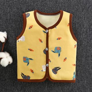 Áo khoác cộc tay in hình đáng yêu cho bé