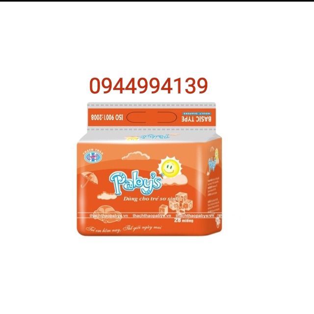 Bộ 7 bịch miếng lót sơ sinh pabys Thạch Thảo