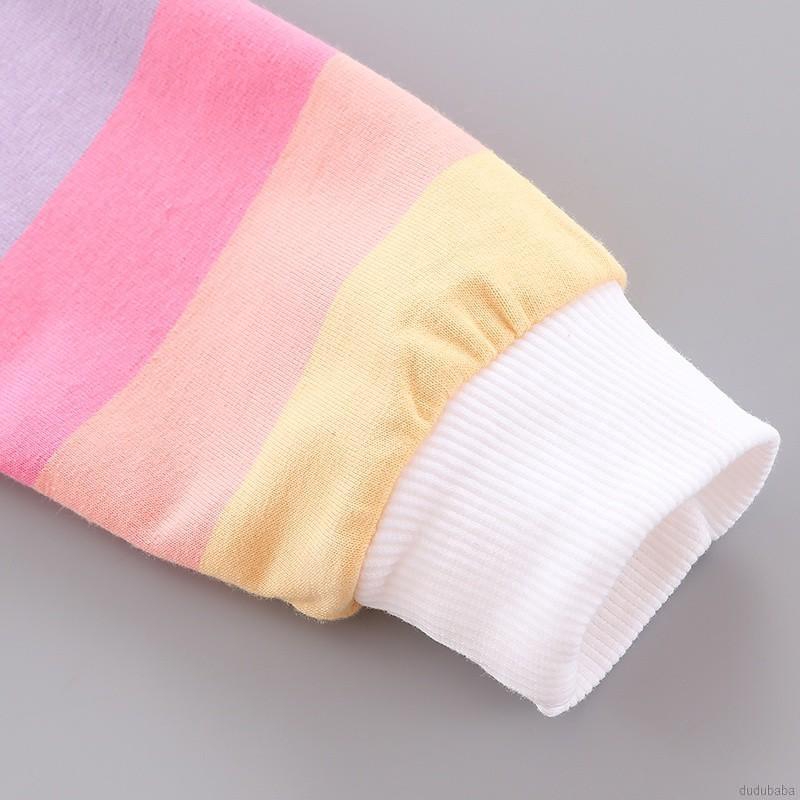 Áo khoác cardigan phối sọc đủ màu mùa thu đông cho bé