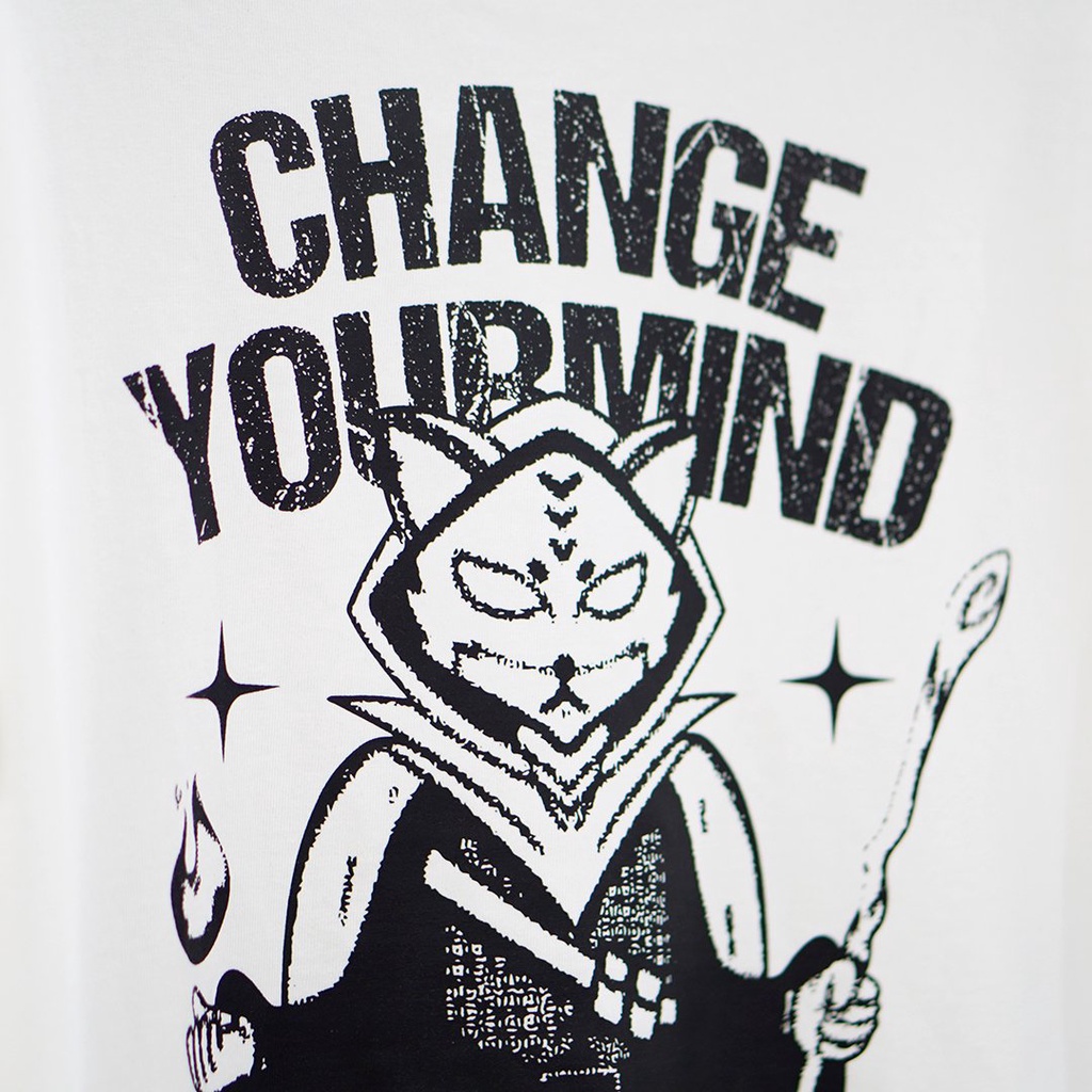 Áo Thun Unisex HAKI THE WIZARD TEE Change Your Mind Form Oversize 100% cotton - Áo phông Local Brand chính hãng