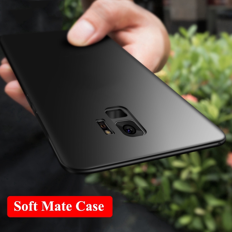 Ốp điện thoại mềm mặt nhám siêu mỏng cho Sumsung Galaxy S9 S8 Plus