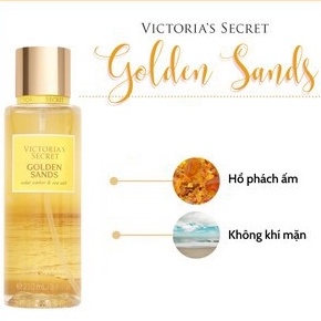 Xịt Thơm Victoria’s Secret Golden Sands 250ml