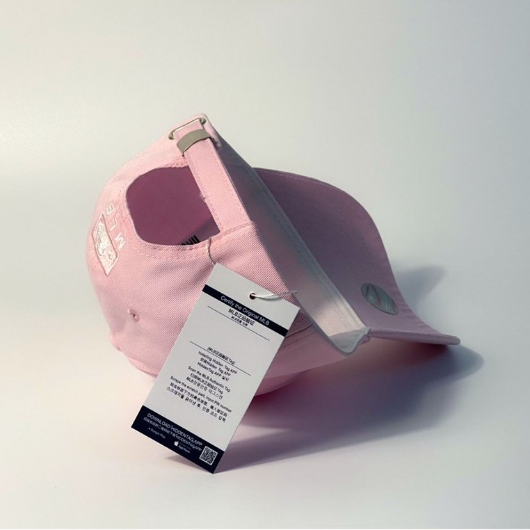 Mũ lưỡi trai, Nón kết xuất khẩu Zeni Store thêu chữ nổi N.Y hồng logo trắng Siêu HOT Freeship, Full Hộp