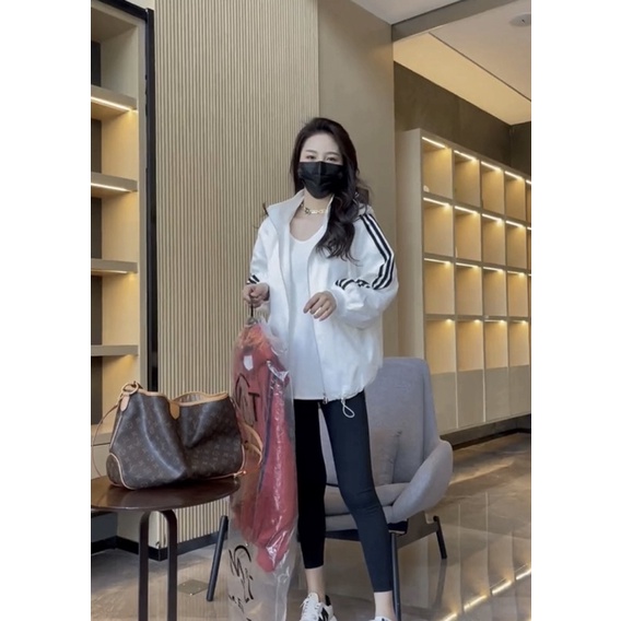 áo khoác gió( dù ) thể thao nữ 2 lớp