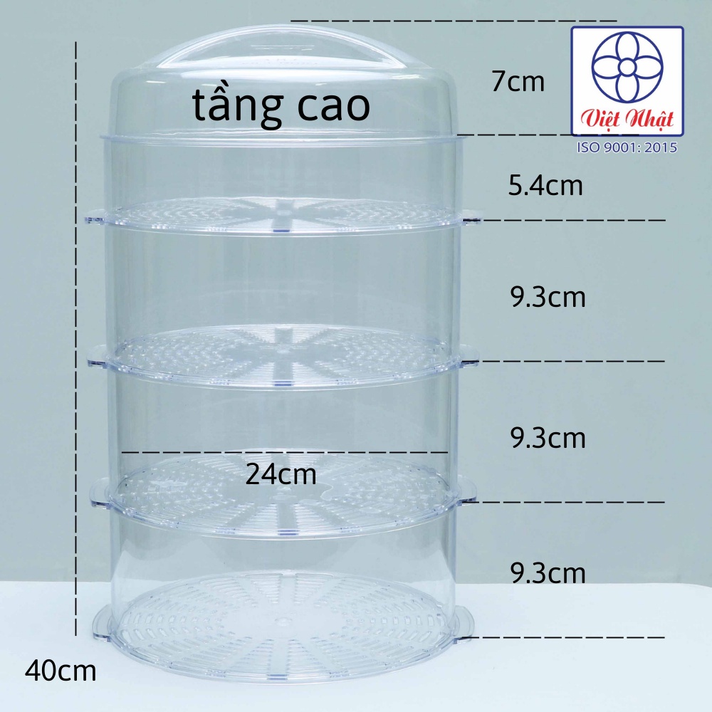 lồng bàn nhiều tầng , lồng bàn đậy thức ăn nhựa cao cấp Việt Nhật bảo quản thức ăn