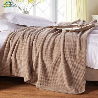 HD Super Soft Blanket Portable Office Travel Blanket Children Bed Blanket Towel Fleece Mesh Blanket