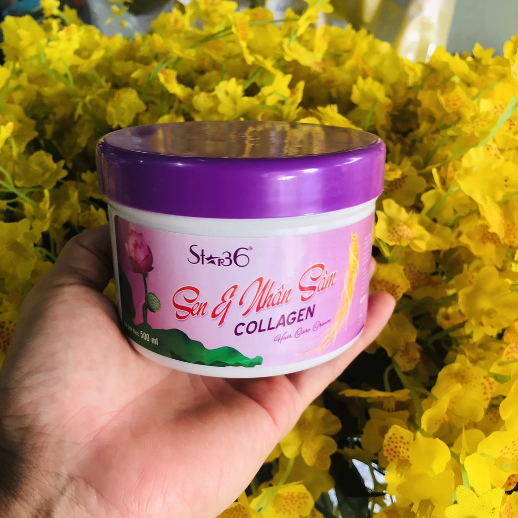 HẤP Ủ TÓC HOA SEN NHÂN SÂM COLLAGEN