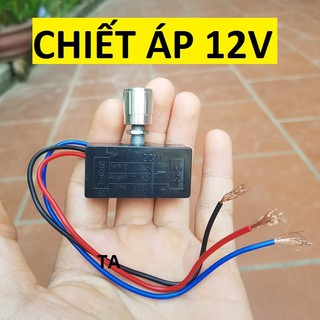 Điều tốc 12v , chiết áp động cơ 12v- có 3 dây