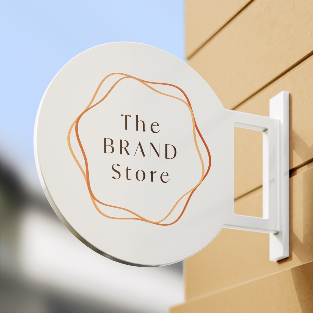 Mẫu logo giá rẻ phong cách tối giản cho cửa hàng, shop Mỹ phẩm, sản phẩm skincare