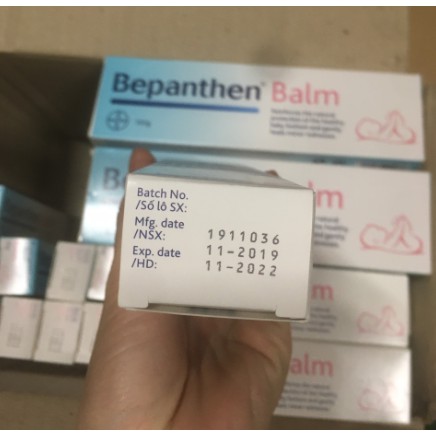 Kem chống hăm dưỡng ẩm Bepanthen Balm