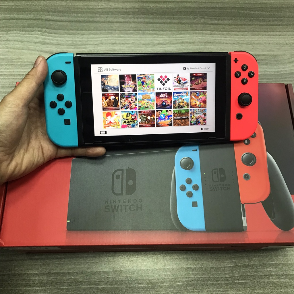 Máy Chơi Game Nintendo Switch V2 Mod Chip ATM