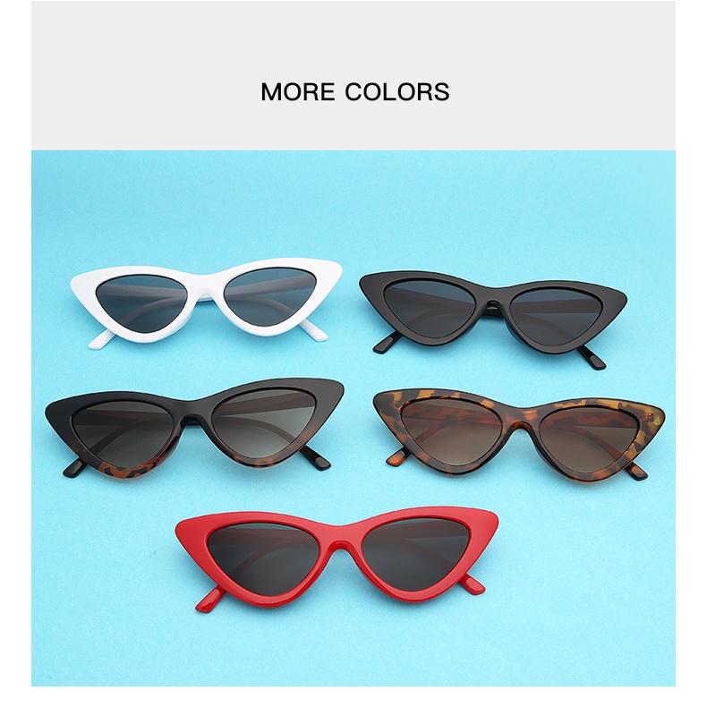 Kính Mát Gọng Mắt Mèo Phong Cách Hàn Quốc Thời Trang Cho Nữ