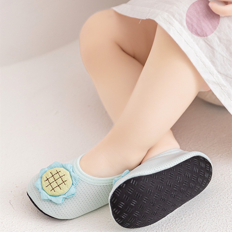 Giày Công Chúa Đính Hoa Thời Trang Cho Bé Gái Tập Đi giày bé gái giày cho bé gái giày búp bê bé gái