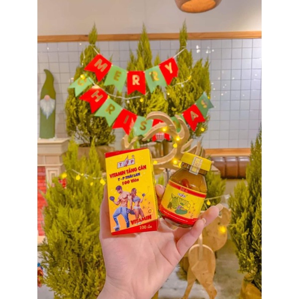 (Combo 10 hộp) - 9 Vitamin Tăng Cân TP Thái Lan ( Có check mã vạch sp chính hãng )