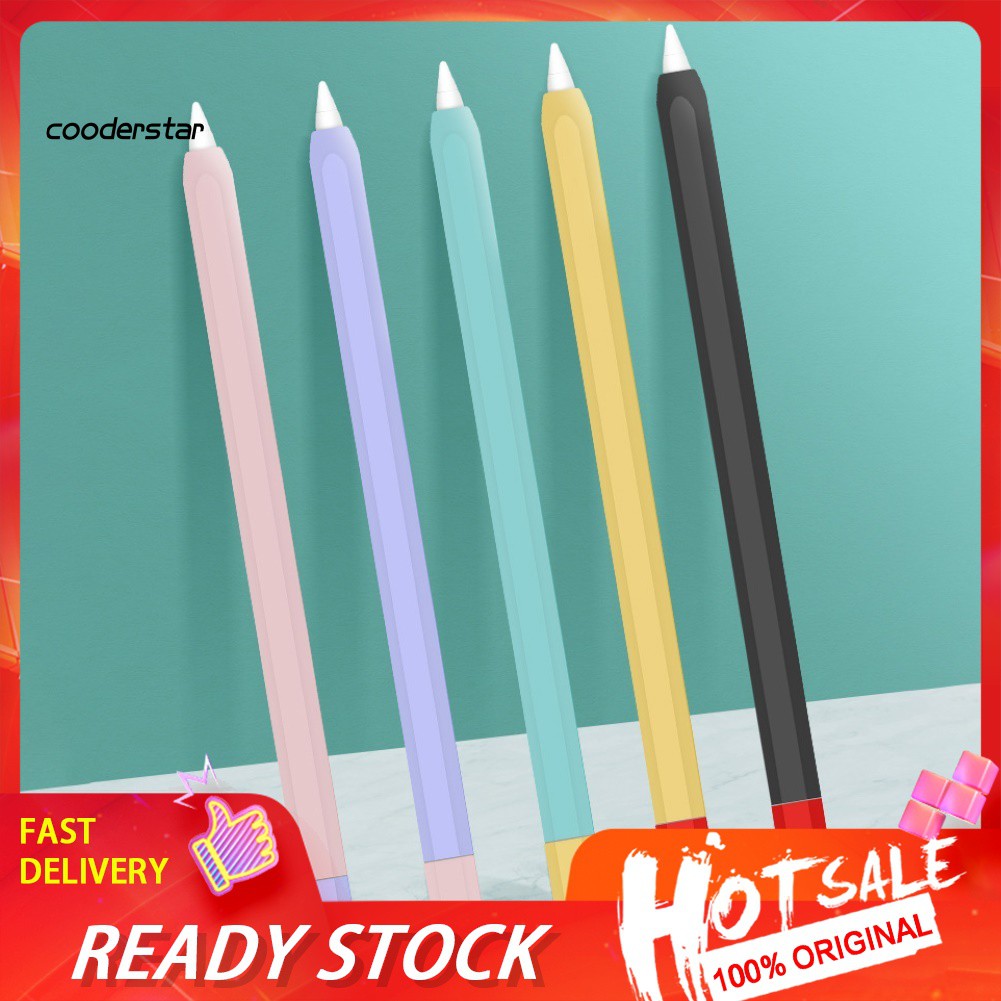 Vỏ silicon bảo vệ bút cảm ứng stylus cho Apple Pencil 1/2 tiện dụng